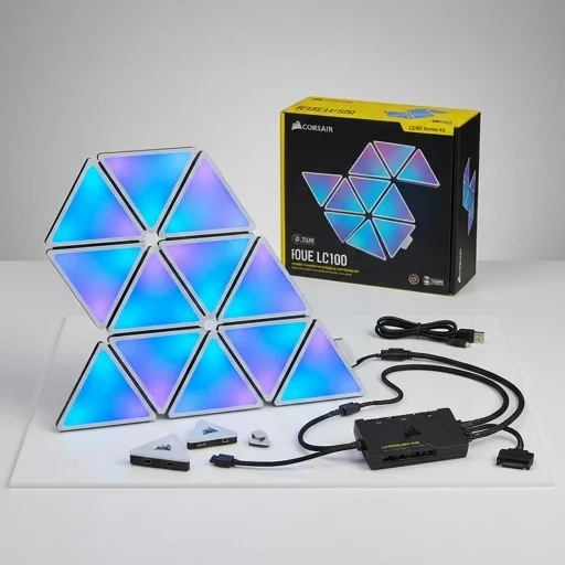 Corsair iCUE LC100 Smart Lighting Panels (Starter Kit)